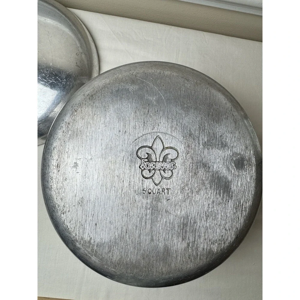 Vintage Forever Cookware 5 Quart Dutch Oven Cast Aluminum Magnalite Style Retro